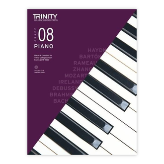Piano Pieces &amp; Exercises Gr 8 2018-2020 Bk/cd