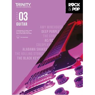 Trinity Rock & Pop Guitar Gr 3 2018