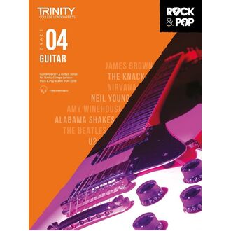 Trinity Rock & Pop Guitar Gr 4 2018