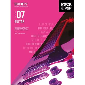 Trinity Rock & Pop Guitar Gr 7 2018