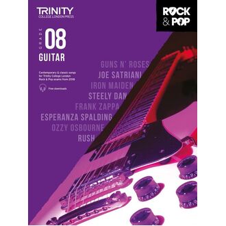 Trinity Rock & Pop Guitar Gr 8 2018