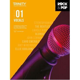 Trinity Rock & Pop Vocals Gr 1 2018