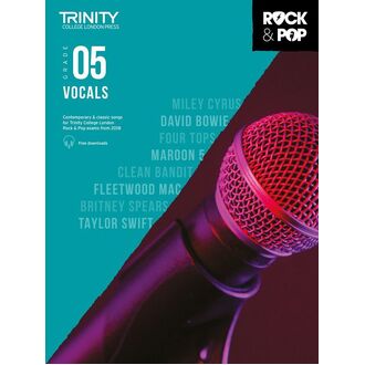 Trinity Rock & Pop Vocals Gr 5 2018