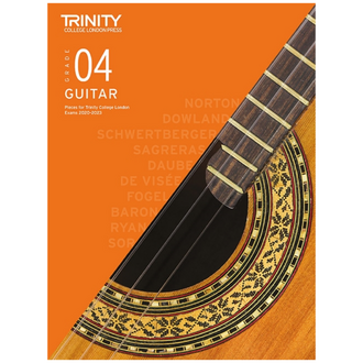 Trinity Classical Guitar Exam Pieces From 2020-2023 Grade 4