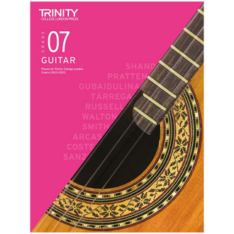 Trinity Classical Guitar Exam Pieces From 2020-2023 Grade 7