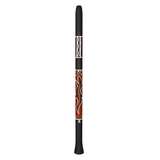 Toca Duro Didgeridoo 51" Black With Artwork DIDGDUROLG