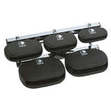Toca 5Pc Synthetic Clave Block Set With Mount TCBSET