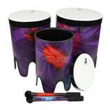 Toca Freestyle 2 Series Nesting Tom Toms Woodstock Purple 3-Pack