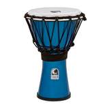 Toca Freestyle Colorsound 7" Djembe In Metallic Blue TFCDJ7MB