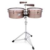 Toca Pro Line Timbale Set In Black Copper TPT1415BC