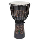 Toca 12-Inch Street Carved Wooden Onyx Djembe