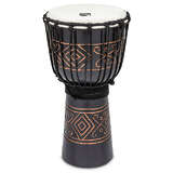 Toca 10-Inch Street Carved Wooden Onyx Djembe