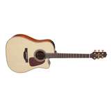 Takamine P4DC Pro Series Japan Dreadnought Acoustic-Electric Guitar in Hard Case