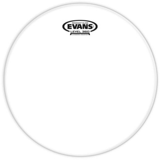 Evans TT08RGL Resonant Glass Drum Head, 8 Inch