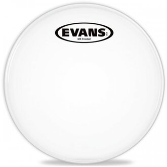 Evans MX Frost Marching Tenor Drum Head, 14 Inch
