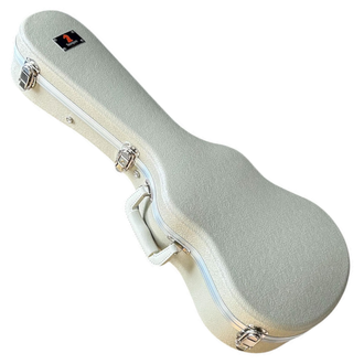 Torque ABS Concert Ukulele Case in Ivory