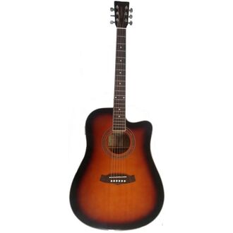 Tanglewood TW28DIS-CETB Discovery Guitar Pack in T/Burst