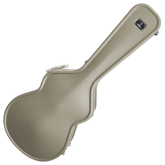 Torque ABS Acoustic Guitar Case in Silver-X Finish