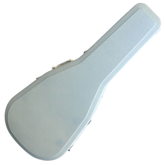 Torque Deluxe ABS 6/12-String Acoustic Guitar Case Ivory Finish