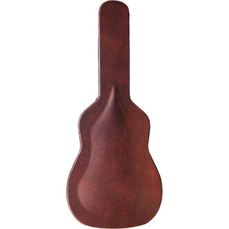 Torque Wooden Archtop 6/12-String Acoustic Guitar Case Brown Finish
