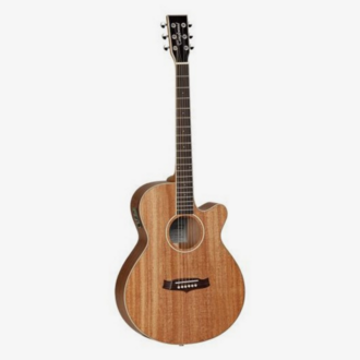 Tanglewood TWUSFCE Union Solid Top SuperFolk Cutaway Acoustic-Electric Guitar