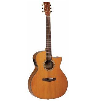 Tanglewood TWVCKOA-C Acoustic-Electric Guitar Natural With Pickup