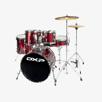 DXP TX06PWR Drum Kit, Wine Red