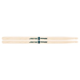 ProMark TXR2BW Hickory 2B The Natural Wood Tip drumsticks