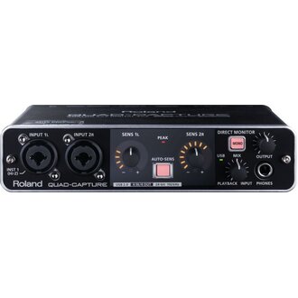 Roland Ua55 2-Ch Input Quad Capture Usb Audio/Midi Recording Interface