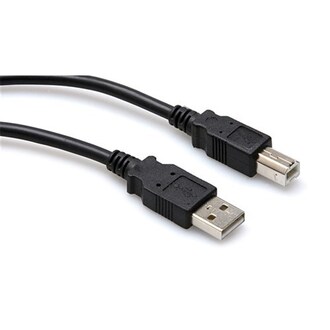 Hosa High Speed USB Cable Type A To Type B (6 inch)