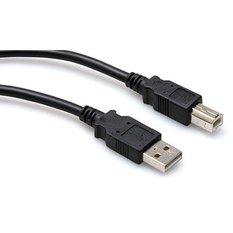 Hosa USB203AB High Speed USB Cable, Type A to Type B, 3 ft