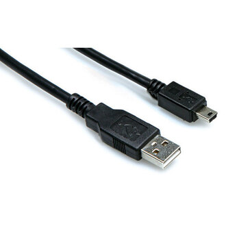 Hosa USB203AM High Speed USB Cable, Type A to Mini B, 3 ft