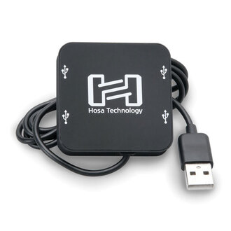 Hosa USH204 USB 2.0 Hub, 4Port