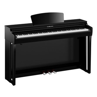 Yamaha Clavinova CLP-725PE Polished Ebony Digital Piano with Stool