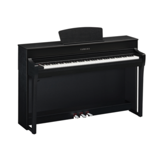 Yamaha Clavinova CLP-735B Black Digital Piano with Stool
