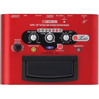 Boss VE2 Vocal Harmonist Stompbox Effects Pedal