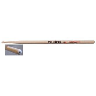 Vic Firth Drumsticks American Classic¨ 5A Kinetic Force Hickory Natural Finish Wood Tear Drop Tip