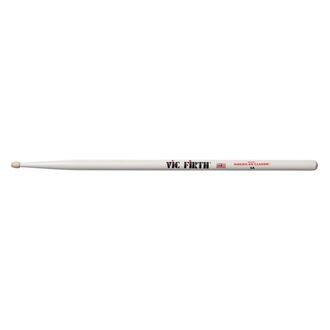 Vic Firth Drumsticks American Classic¨ 5A w/ WHITE FINISH Hickory White Finish Wood Tear Drop Tip