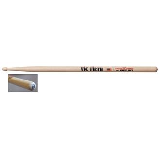 Vic Firth Drumsticks American Classic¨ 5B Kinetic Force Hickory Natural Finish Wood Tear Drop Tip