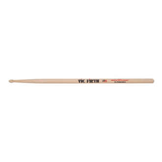 Vic Firth American Classic¨ 7A PureGrit -- No Finish, Abrasive Wood Texture Hickory PureGrit  Finish Wood Tear Drop Tip