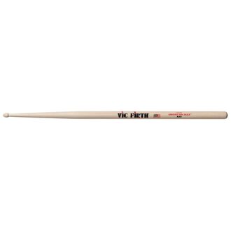 Vic Firth Drumsticks American Jazz¨ 2 Hickory Natural Finish Wood Tear Drop Tip