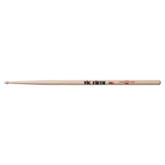 Vic Firth Drumsticks American Jazz¨ 3 Hickory Natural Finish Wood Tear Drop Tip