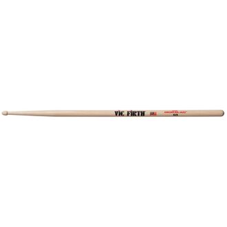 Vic Firth Drumsticks American Jazz¨ 5 Hickory Natural Finish Wood Tear Drop Tip