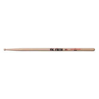 Vic Firth Drumsticks American Sound¨ 5A Hickory Natural Finish Wood Round Tip