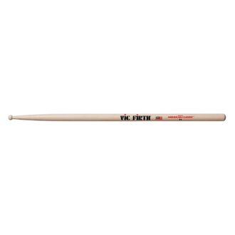 Vic Firth Drumsticks American Classic¨ F1 Hickory Natural Finish Wood Round Tip