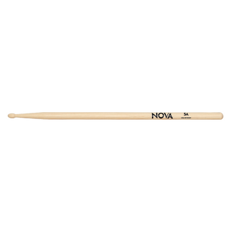 Vic Firth Drumsticks 5A with NOVA imprint Hickory Natural Finish Wood Oval Tip