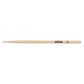 Vic Firth Drumsticks 5AN with NOVA imprint Hickory Natural Finish Nylon Oval Tip