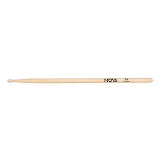 Vic Firth Drumsticks 7A with NOVA imprint Hickory Natural Finish Wood Oval Tip