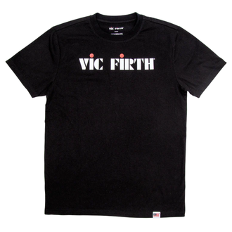 Vic Firth Black Logo Tee XL