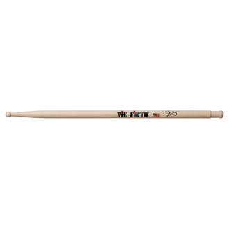 Vic Firth Drumsticks Signature Series -- Bill Cobham Hickory Heavy Lacquer Finish Wood Round Tip